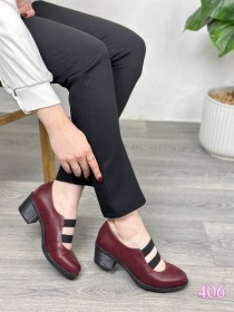 حذاء ستاتي جلد (406)