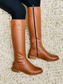 جزمة Gucci طويلة جلد